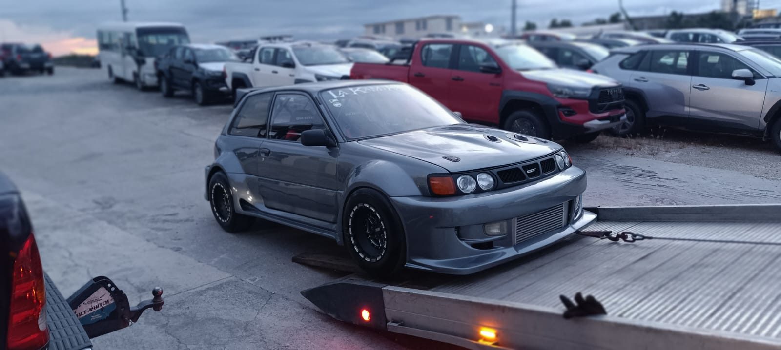 La Kamikaze, Toyota Starlet GT en desarrollo de Alfredo Najri